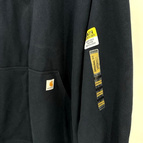 NEW CARHARTT rain defender hoodie sweatshirt original fit durable tall 3XL - Picture 6 of 9